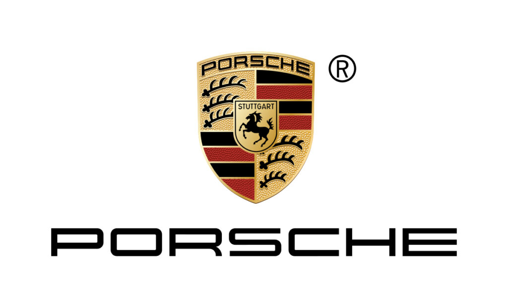 Webseite von dem Auto Porsche